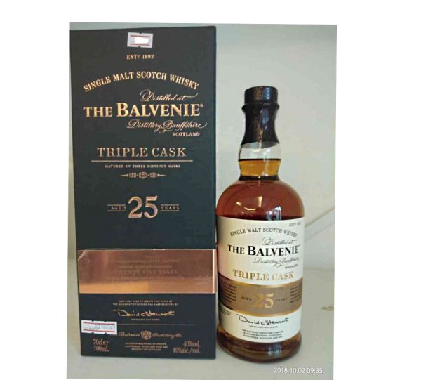 Balvenie 25y Triple Cask 700ML