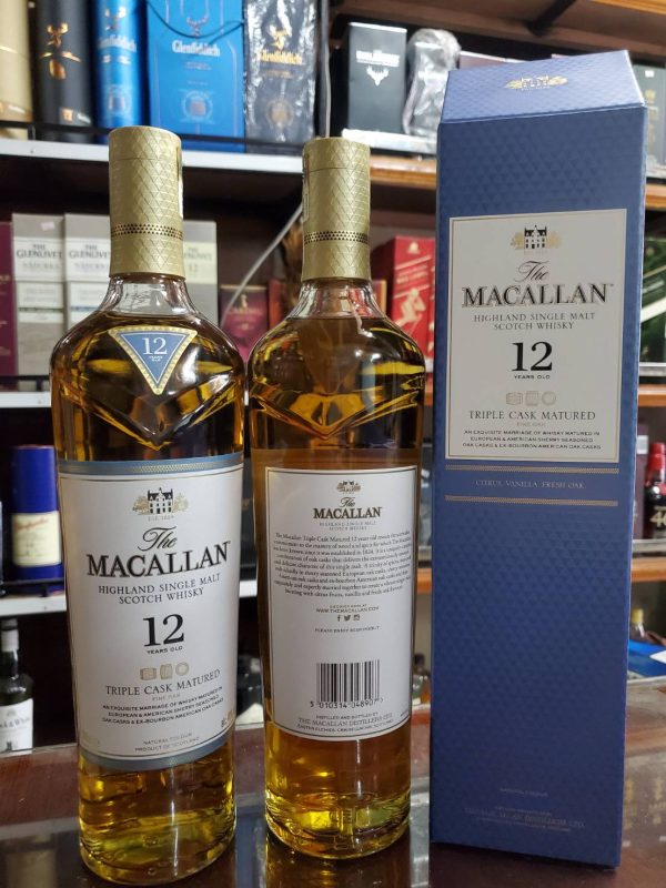 Macallan 12y Triple Cask 70cl (40%)
