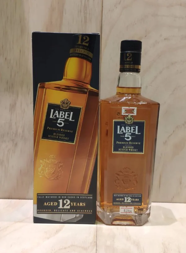 Label 5 12y 700ml