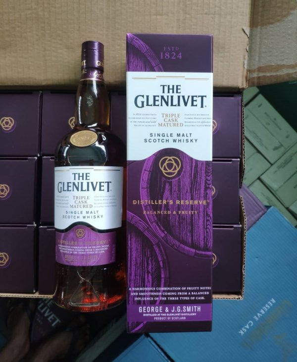 Glenlivet Triple Cask Distrillery's Reserve 1Liter