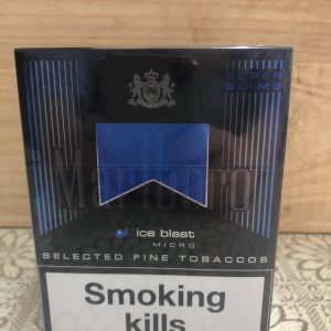 Marlboro Ice Blast Micro Super Slim ( 1 เม็ดบีบ)